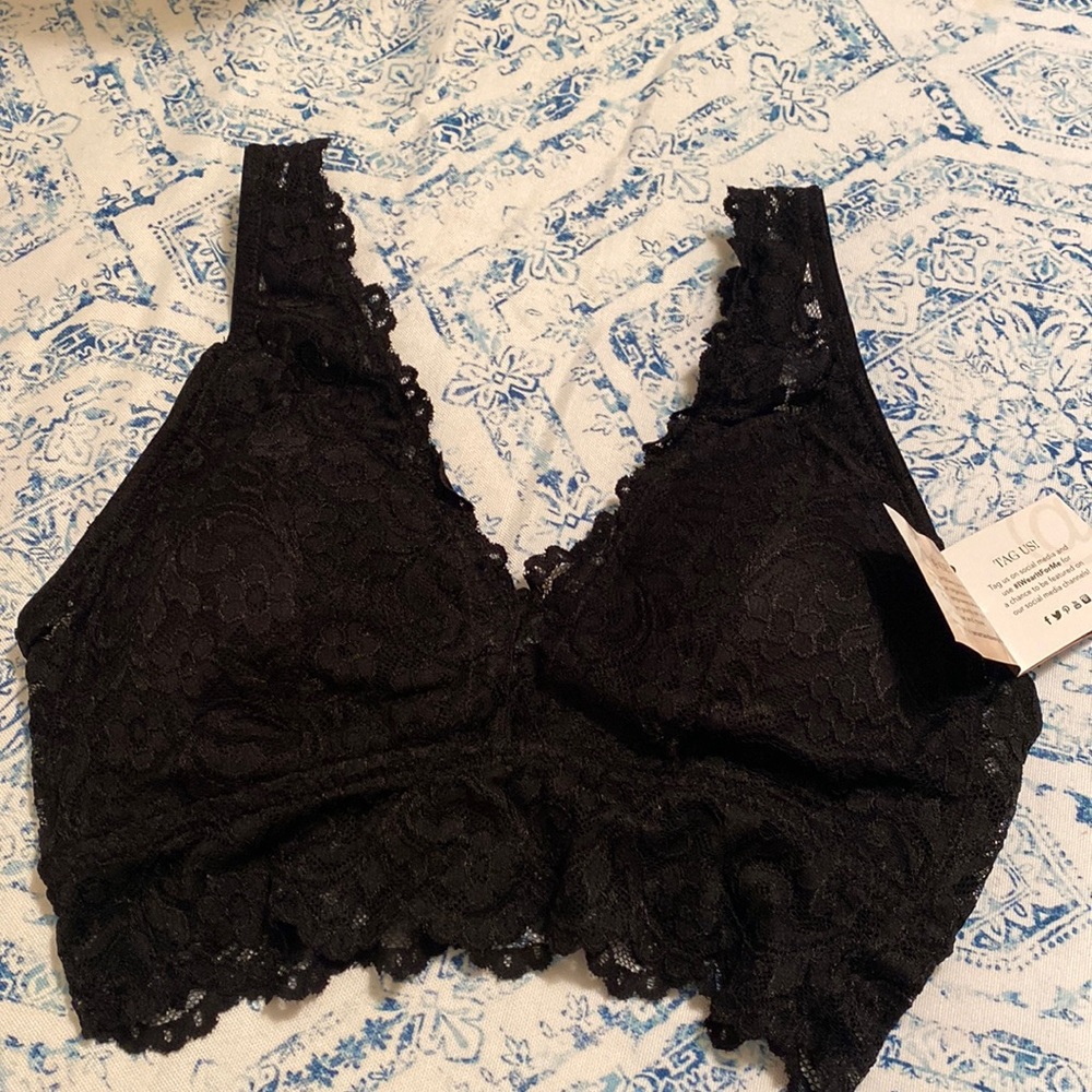 Black bralette